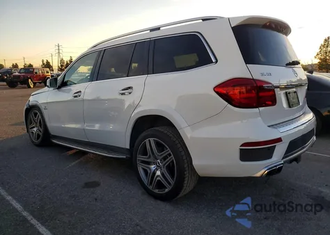 2015 Mercedes-Benz Gl 63 Amg из США, поврежденный, VIN 4JGDF7EE9FA602830